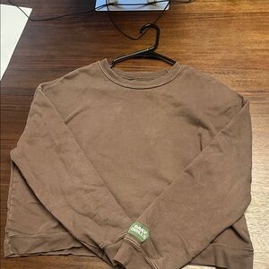 Daily Drills Cocoa / Chocolate Brown Crewneck Sweatshirt Size XS/S